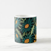 Mug Bouches d'aquarelle bleu (Centre)