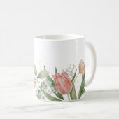 Mug Bouchon à motifs floraux (Devant droit)