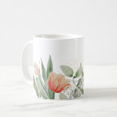 Mug Bouchon à motifs floraux (Devant gauche)