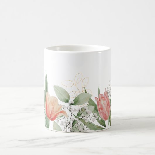 Mug Bouchon à motifs floraux (Centre)
