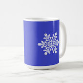 Mug Bouchon bleu neige (Devant droit)