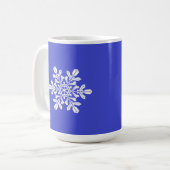 Mug Bouchon bleu neige (Devant gauche)