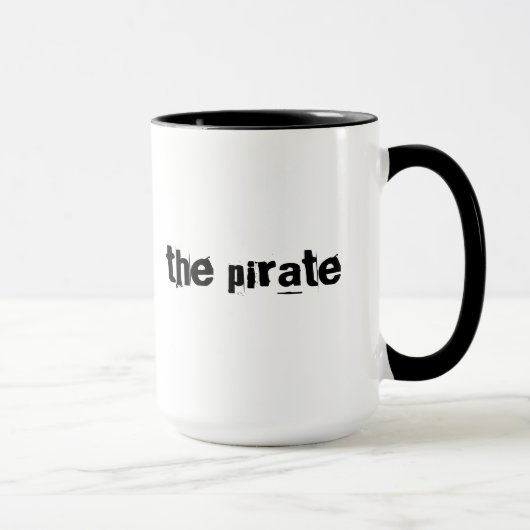 Mug Bouchon cadeau cool pirate (Droite)