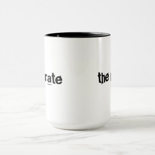 Mug Bouchon cadeau cool pirate (Centre)