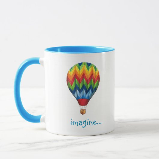 Mug Bouchon de ballon à air chaud (Gauche)