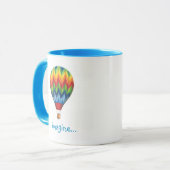 Mug Bouchon de ballon à air chaud (Devant gauche)