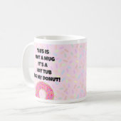 Mug Bouchon de café à bulles chaudes Donut (Devant gauche)