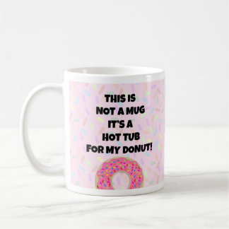 Mug Bouchon de café à bulles chaudes Donut