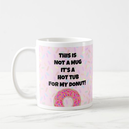 Mug Bouchon de café à bulles chaudes Donut (Gauche)