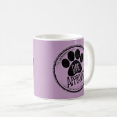 Mug Bouchon de café approuvé par le chien (Devant droit)