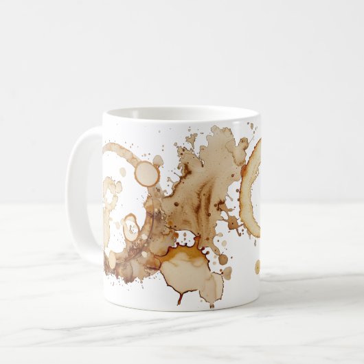 Mug Bouchon de café Boug de café (Devant gauche)