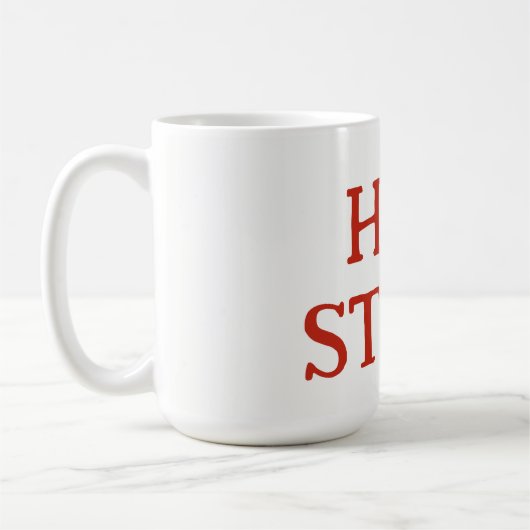 Mug Bouchon de café chaud (Gauche)