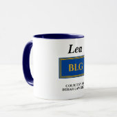 Mug Bouchon de café de bureau personnalisé Furrever (Devant gauche)