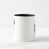 Mug Bouchon de café de moto (Centre)