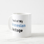Mug bouchon de café du patrimoine micronésien (Devant gauche)