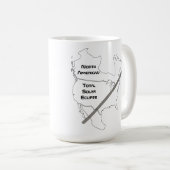 Mug Bouchon de café éclipse solaire (Devant droit)