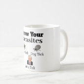 Mug Bouchon de café Parasites (Devant droit)