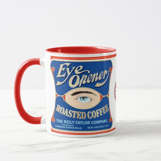 Mug Bouchon de café pour l'ouverture des yeux (Gauche)