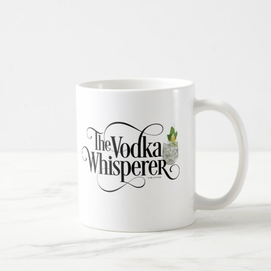 Mug Bouchon de café Vodka Whisperer (Droite)