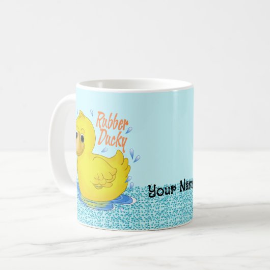 Mug Bouchon de canard en caoutchouc (Devant gauche)