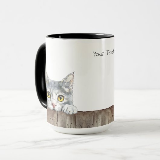 Mug Bouchon de chat Burmilla (Devant gauche)