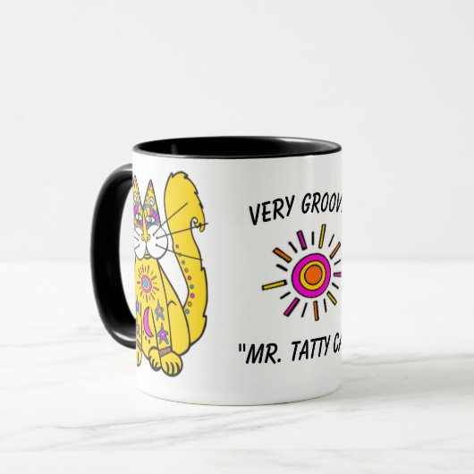 Mug Bouchon de chat super (Devant gauche)