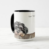Mug Bouchon de chien Havanais (Devant gauche)