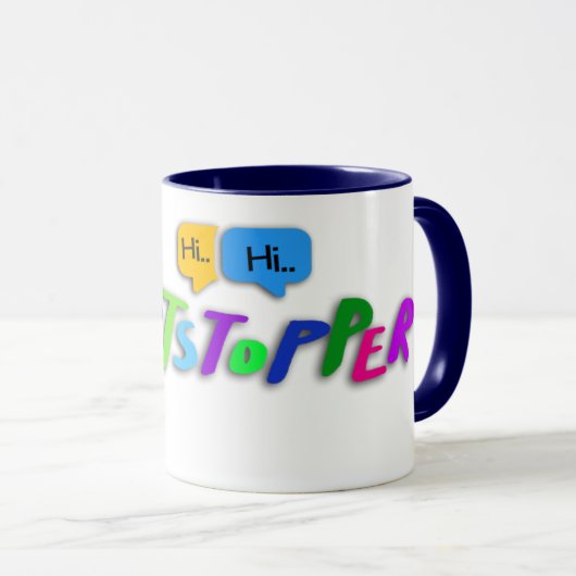 Mug Bouchon de coeur  (Devant droit)
