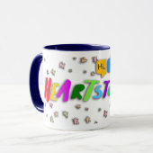 Mug Bouchon de coeur (Devant gauche)