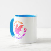 Mug Bouchon de conception couleur exclusif Francis (ch (Devant gauche)