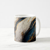 Mug Bouchon de décoration en marbre de luxe (Devant droit)