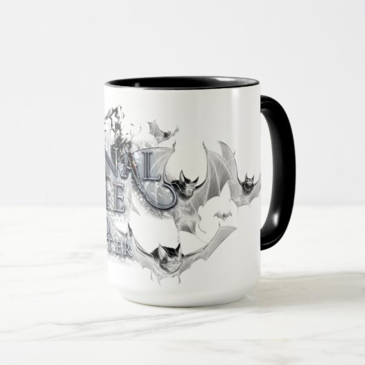 Mug Bouchon de flamme externe (Devant droit)