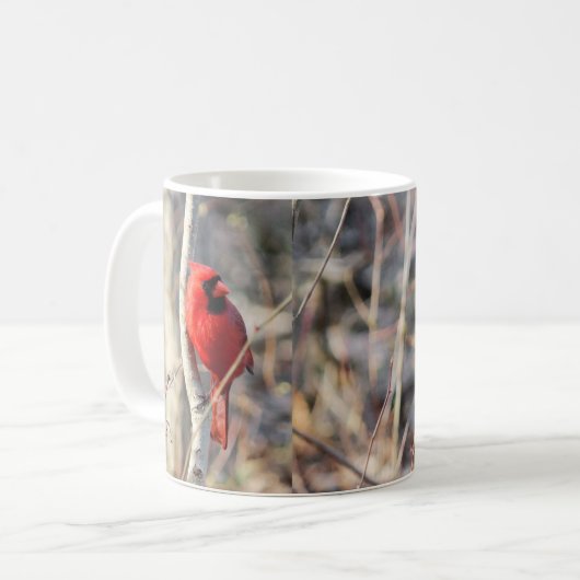 Mug Bouchon de perche cardinal (Devant gauche)