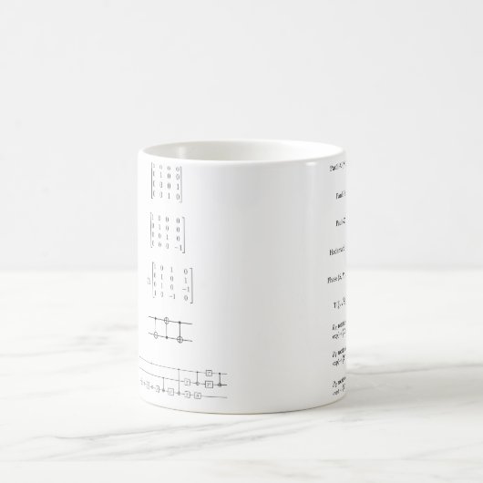 Mug Bouchon de portes quantiques (Centre)