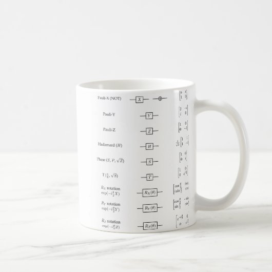 Mug Bouchon de portes quantiques (Droite)