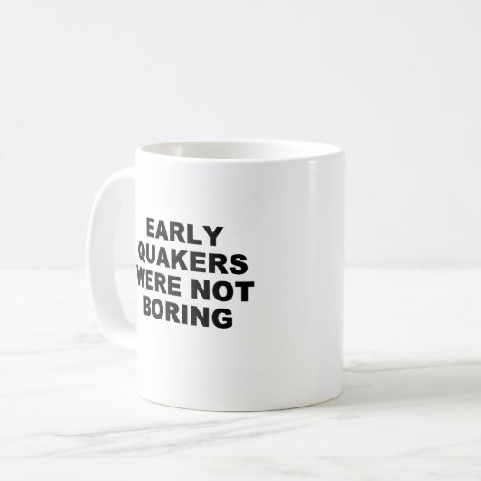 Mug Bouchon de quakers (Devant gauche)