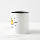 Mug Bouchon de soleil personnalisé (Centre)