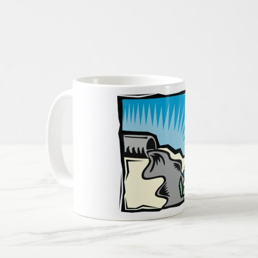 Mug Bouchon d'eau de tempête (Devant gauche)