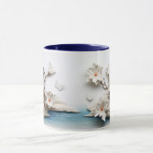 Mug Bouchon d'enveloppement de boue de paysage 3D (Centre)