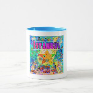 Mug Bouchon d'heure d'époque d'Istanbul