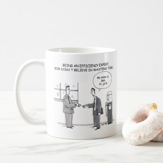 Mug Bouchon expert en efficacité (Avec donut)