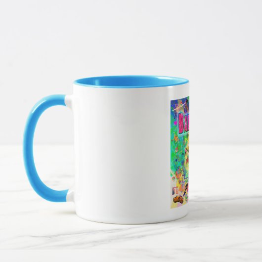 Mug Bouchon Heure Epoch de Barcelone (Gauche)