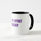 Mug Bouchon hors bureau (Devant droit)