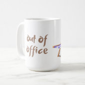 Mug Bouchon hors bureau (Devant gauche)