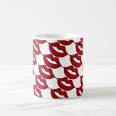 Mug Bouchon rouge à lèvres chaudes (Centre)