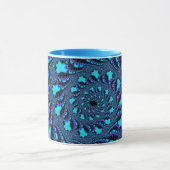 Mug Bouchon Turquoise à bulles sur mesure (Centre)