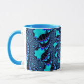 Mug Bouchon Turquoise à bulles sur mesure (Gauche)