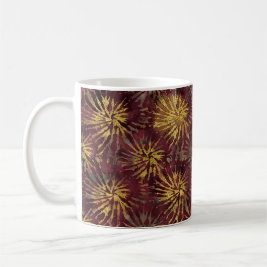 Mug Bouchons à Cravate à pignon doré (Gauche)