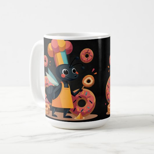 Mug Bouchons avec de beaux cookies (Devant gauche)