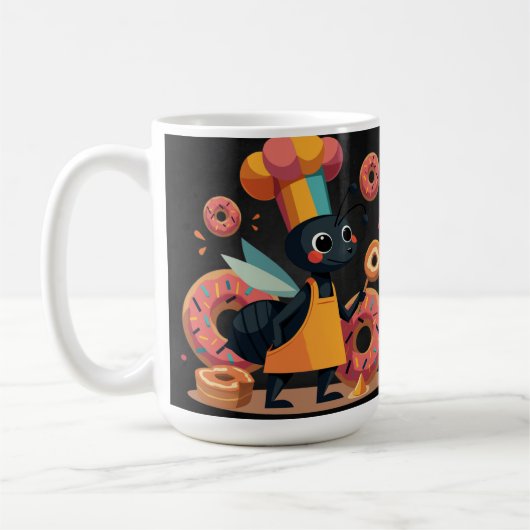 Mug Bouchons avec de beaux cookies (Gauche)